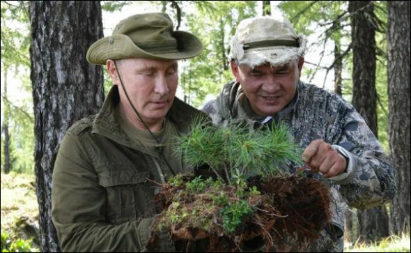 путин и шойгу