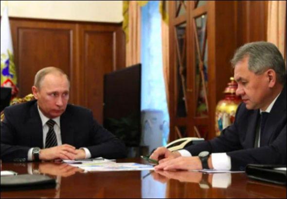 путин и шойгу