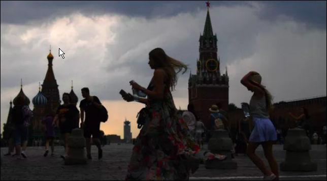 тучи над Москвой