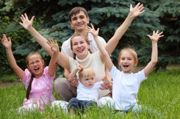 счастливая семья
