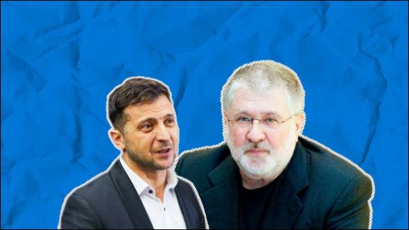 Игорь Коломойский и Зеленский